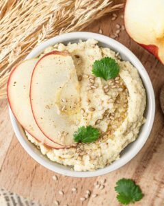 Houmous à la pomme