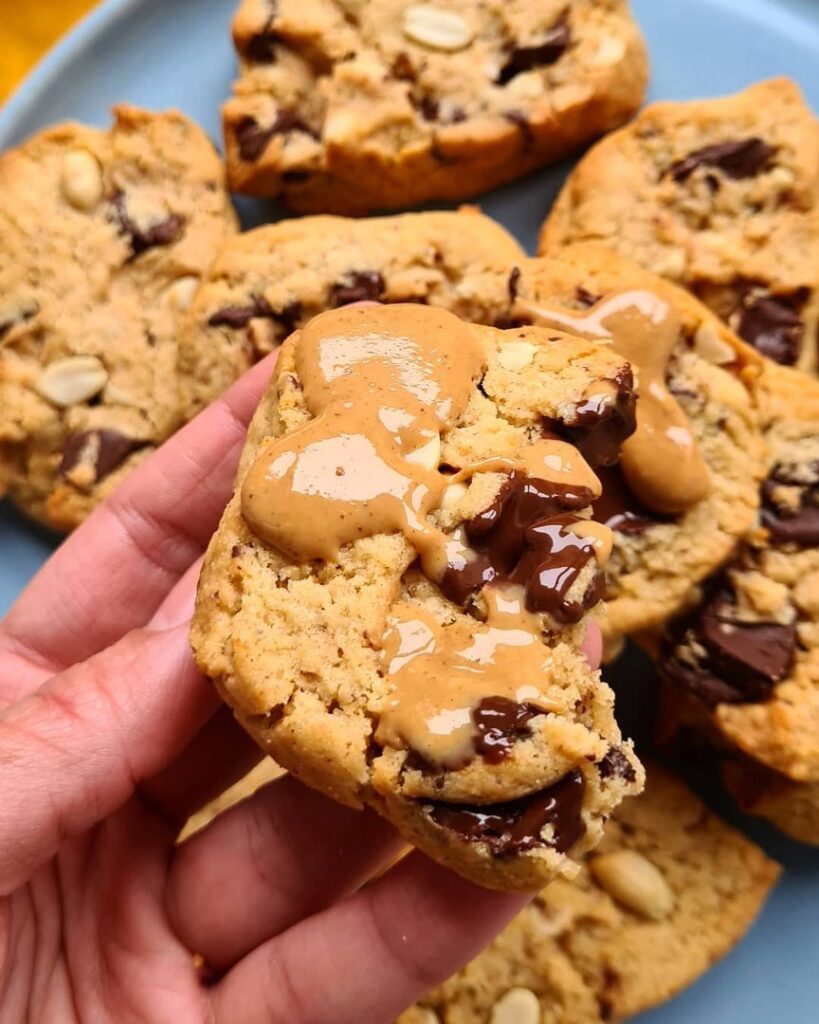 Cookies choco cacahuètes