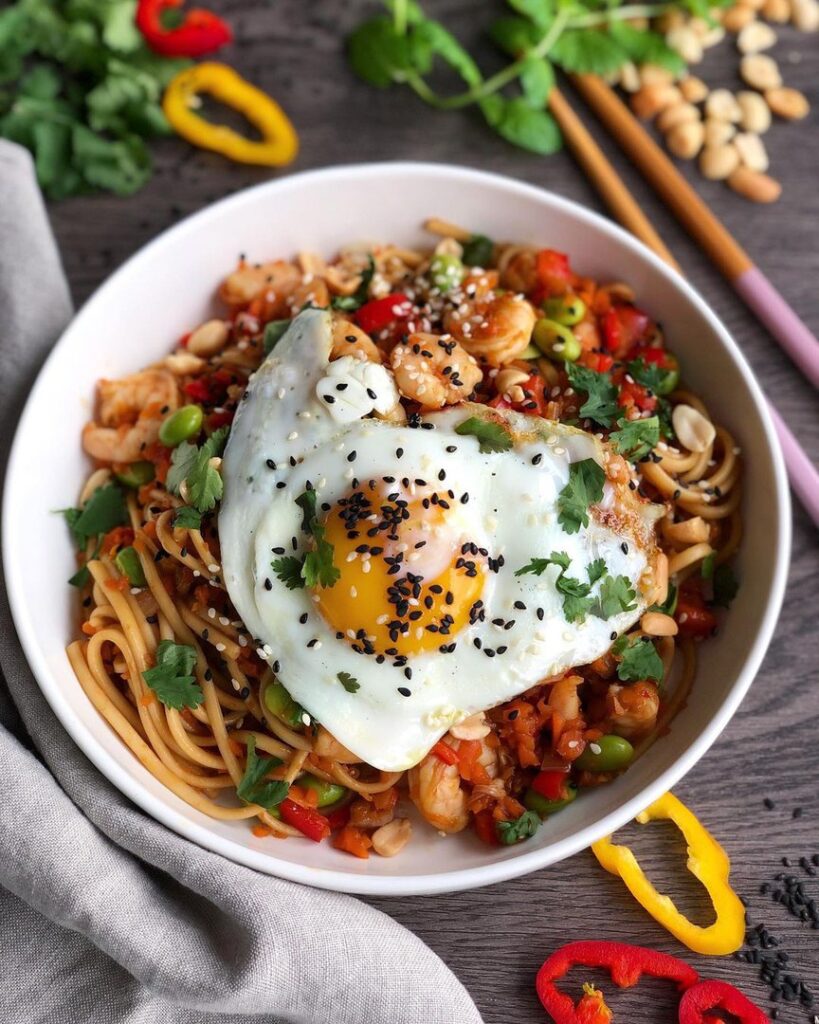 Mie goreng aux crevettes