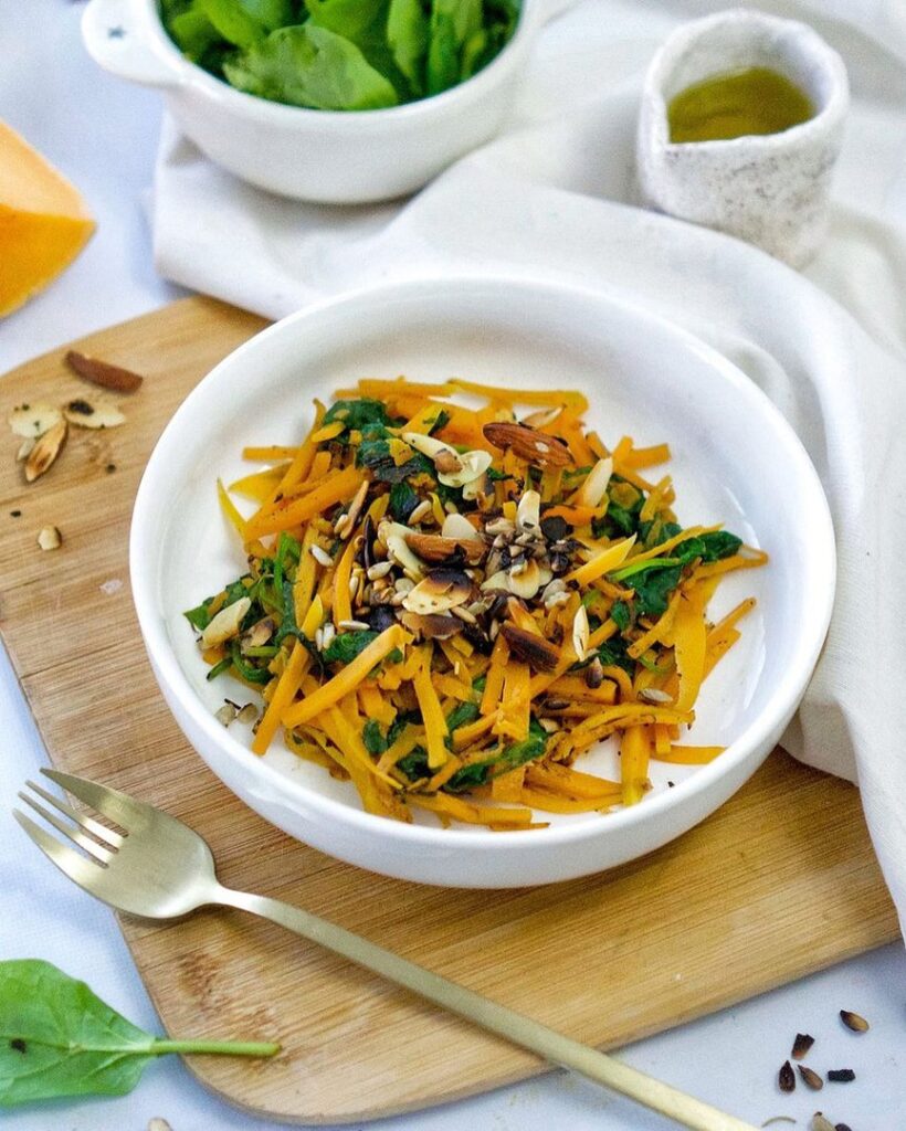 Spaghettis de butternut