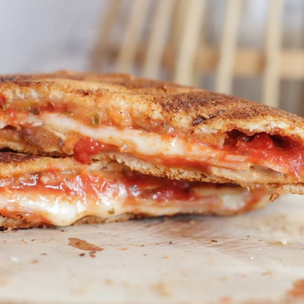 Croque monsieur façon pizza