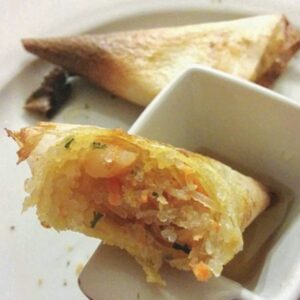 Samoussas aux crevettes