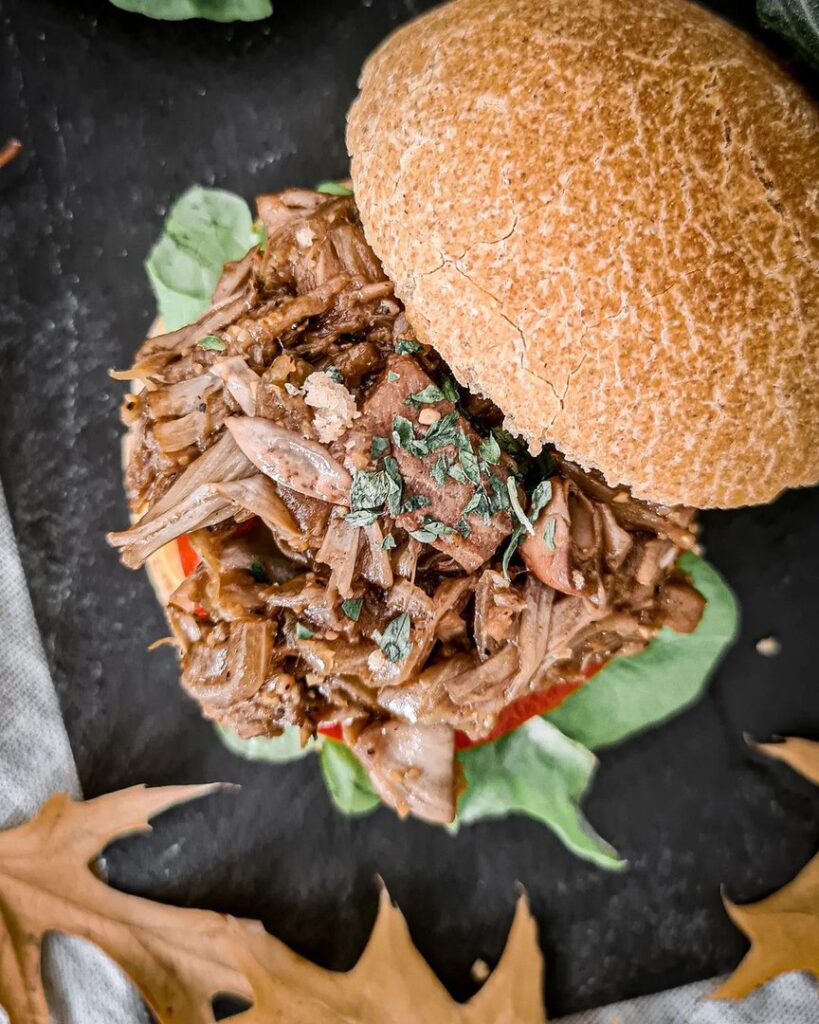 Mini burger au jackfruit