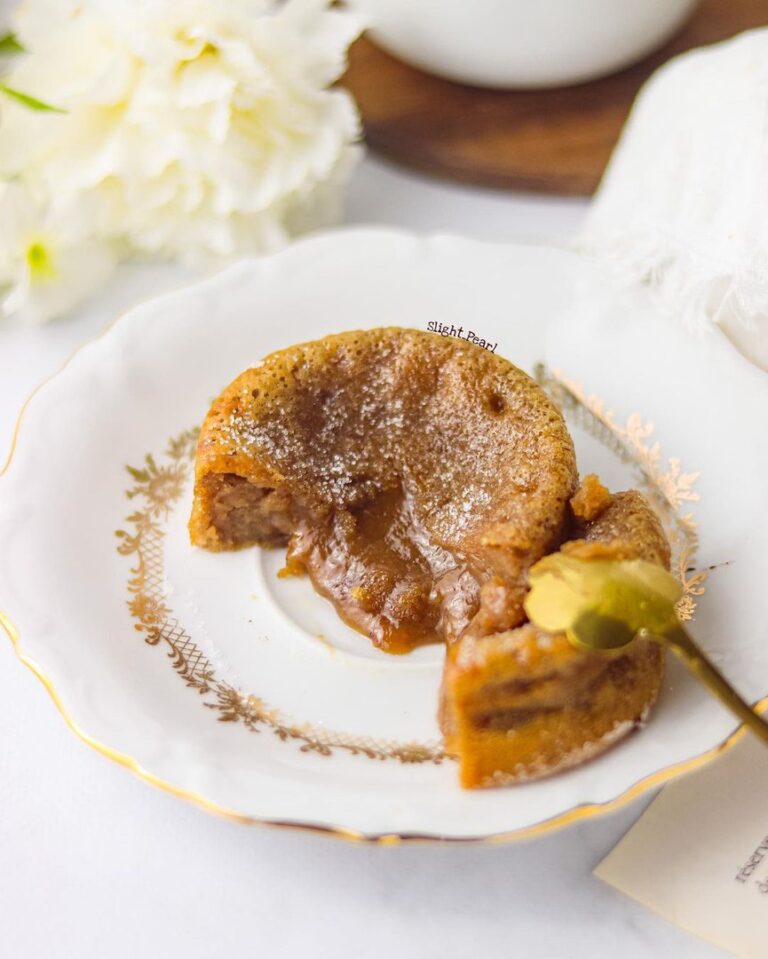Fondant ultra coulant au chocolat Dulcey et crème de marron