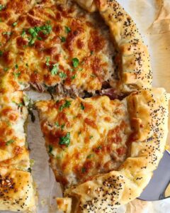 Quiche poireaux et thon