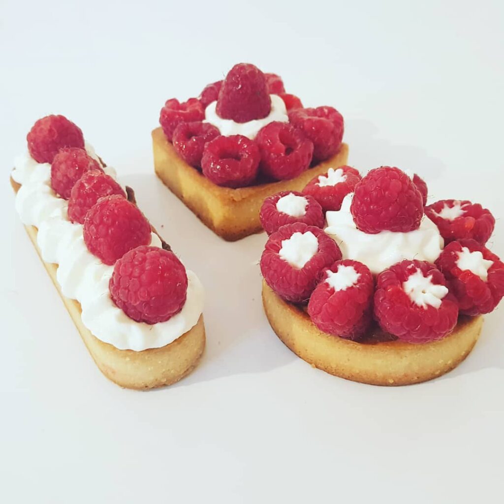 Tartelettes à la framboise pour débutants