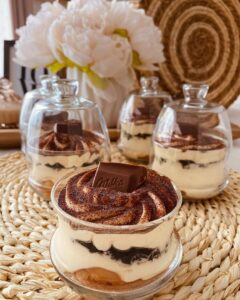 Tiramisu léger au robot