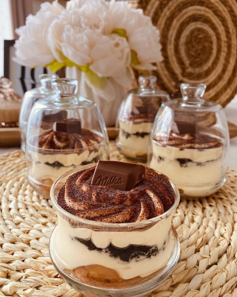 Tiramisu léger au robot