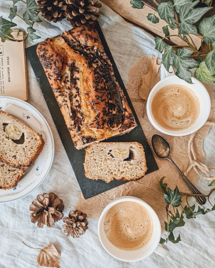 Banana bread au rhum
