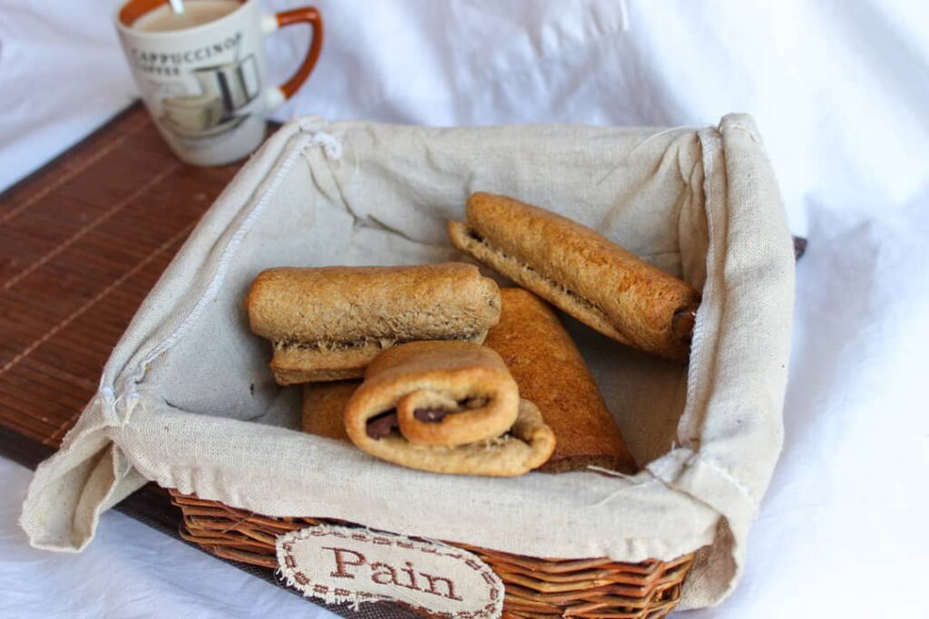 Pain au chocolat brioché