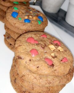 Cookies chocolat M&rsquo;m&rsquo;s au robot