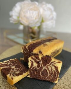 Gâteau vapeur marbré