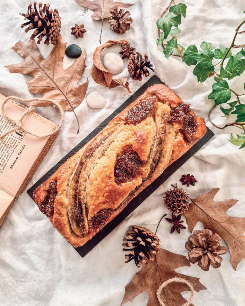 Banana bread au figues confites
