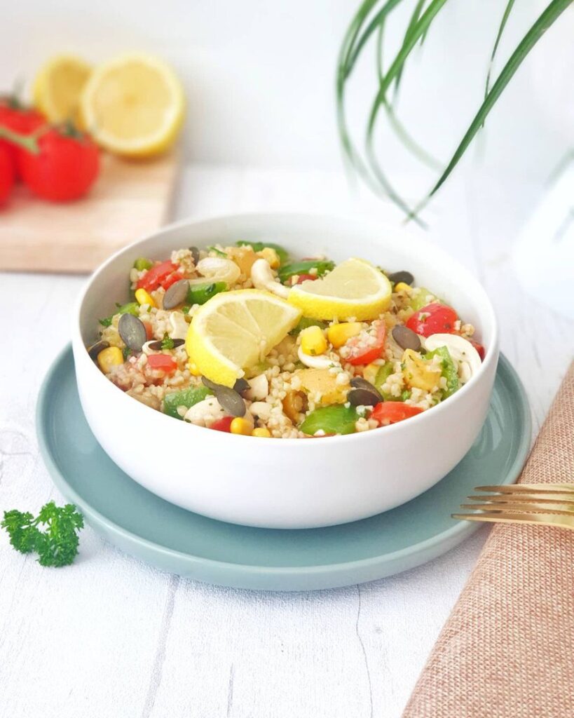 Salade estivale de boulgour