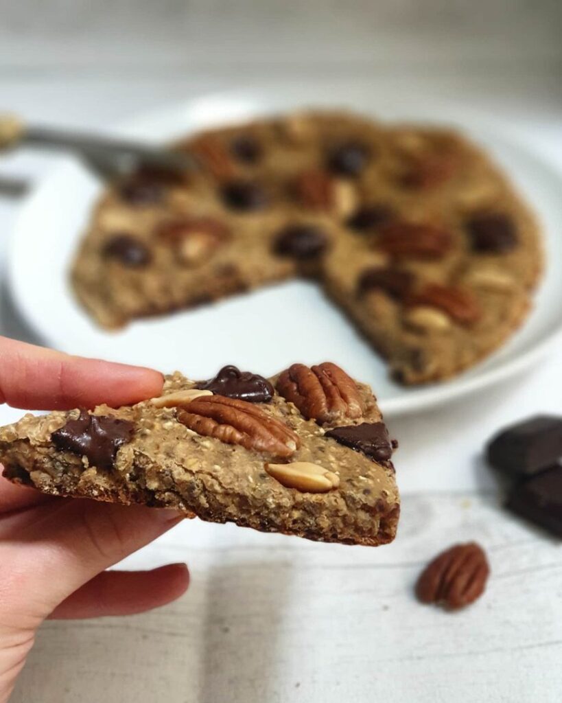 Maxi cookie à la poêle vegan