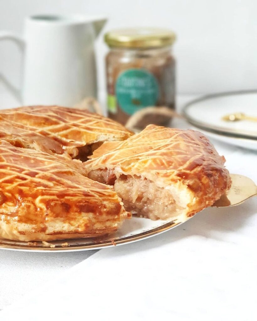 Galette des rois pommes – marron