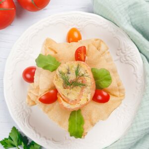 Lachs Körbchen Lachs Körbchen