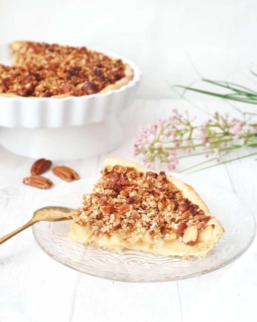 Crumble pie poires – pommes