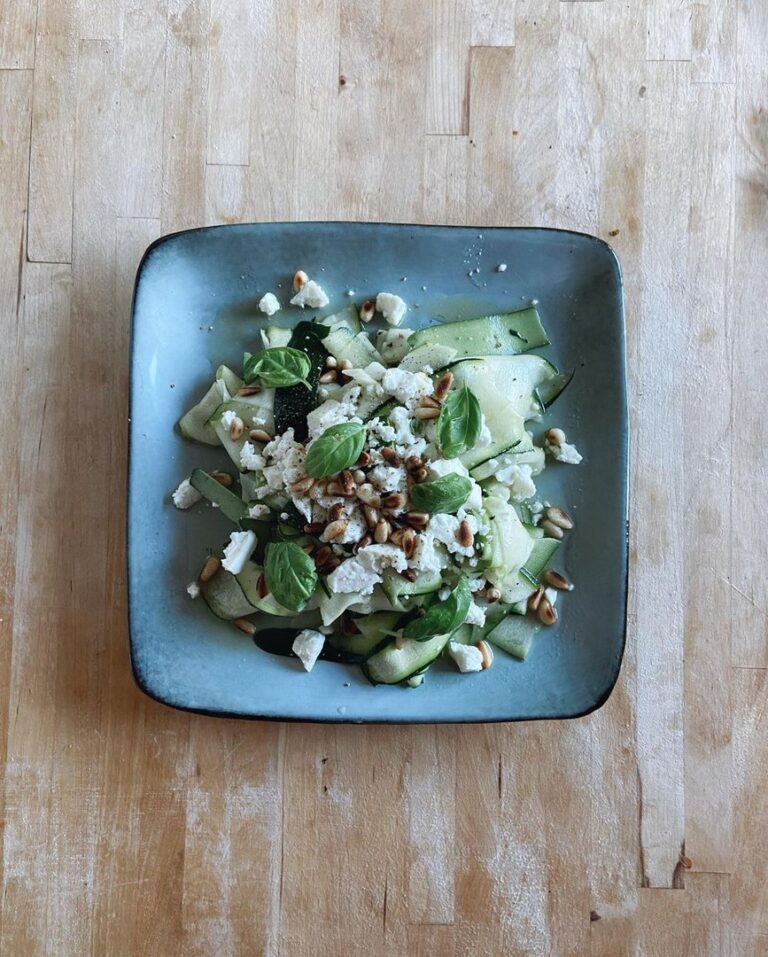 Salade de courgettes & feta