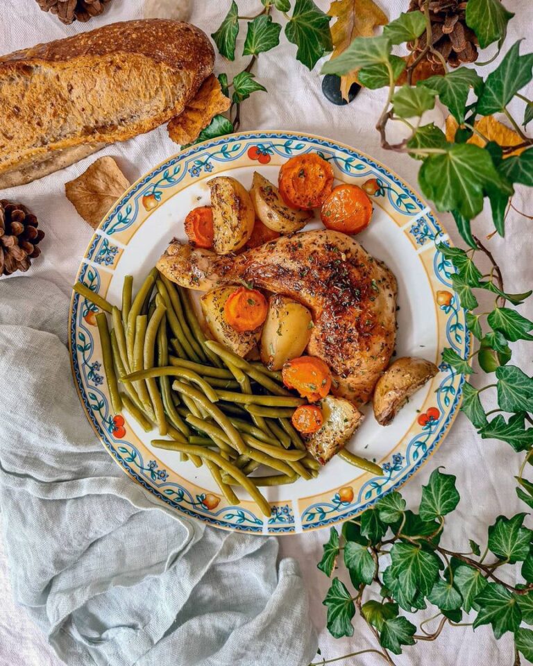 Cuisse de poulet au four