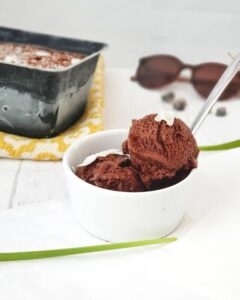 Glace au chocolat vegan Glace au chocolat vegan