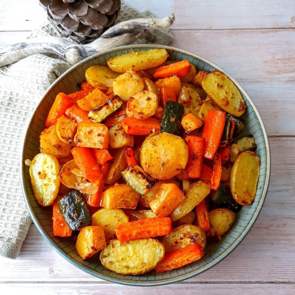 Légumes rôtis au four facile