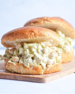 Vegan Tuna Chickpea Burger