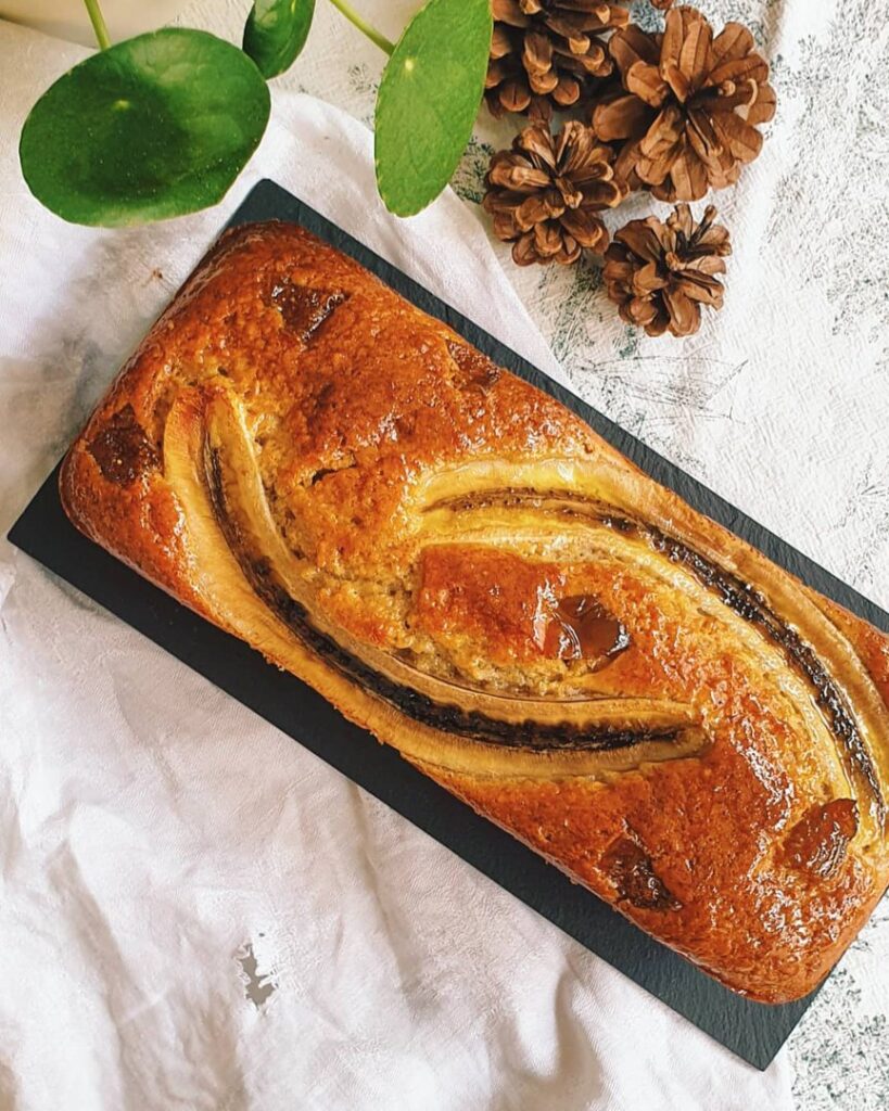 Bananabread aux figues confites