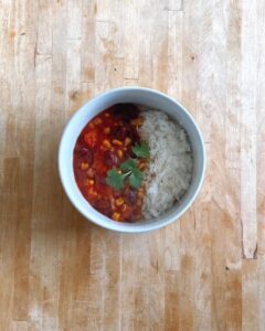 Chili sin carne express