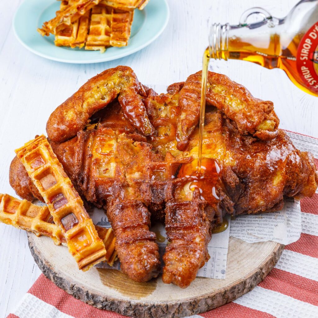 Super frango empanado