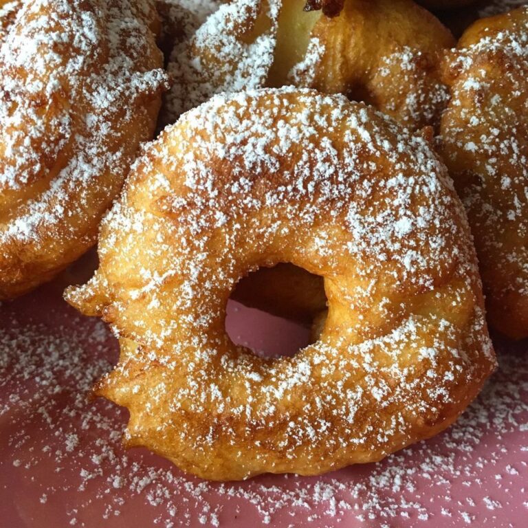 Beignets de pommes comme à la foire Beignets de pommes comme à la foire