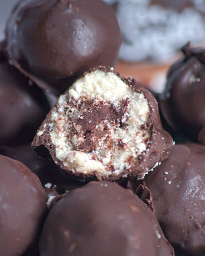 Stuffed Cookie Dough Balls