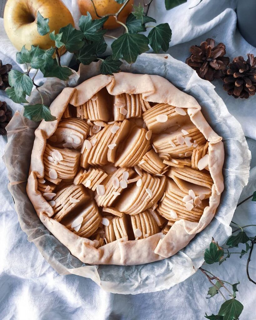 Tarte rustique aux pommes