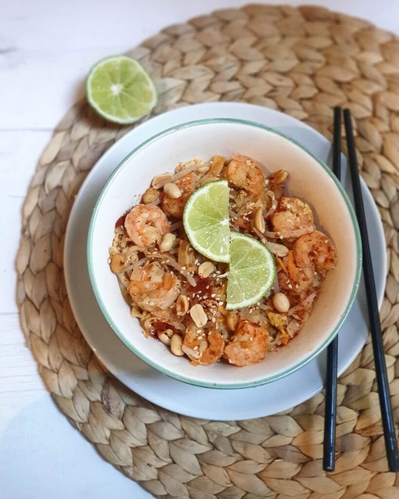 Pad Thaï aux crevettes
