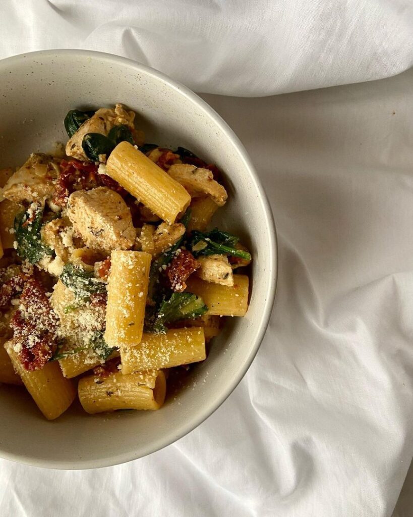 One pot tuscan pasta