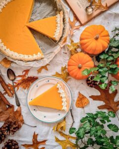 Tarte sucrée à la courge butternut