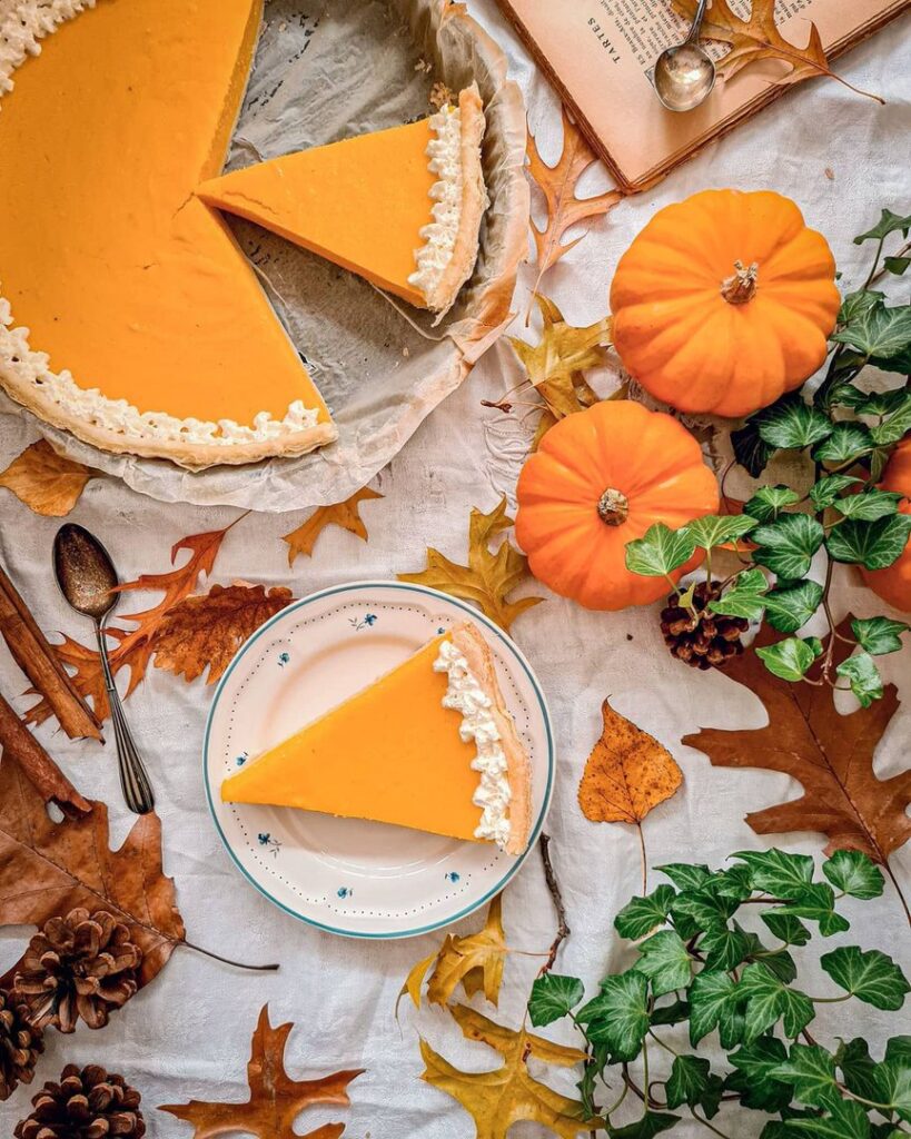 Tarte sucrée à la courge butternut