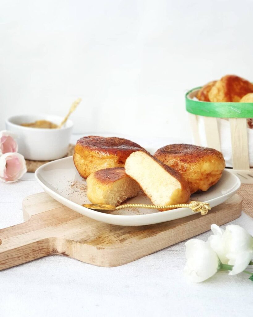 Pains soufflés à la vapeur