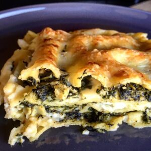 Lasagne épinards et feta Lasagne épinards et feta