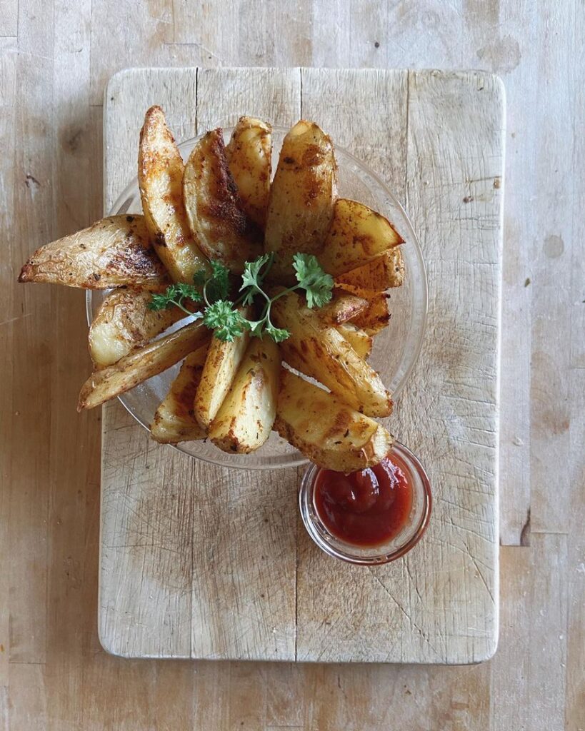 Potatoes épicées au four
