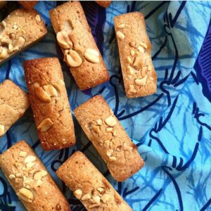 Financiers aux cacahuètes