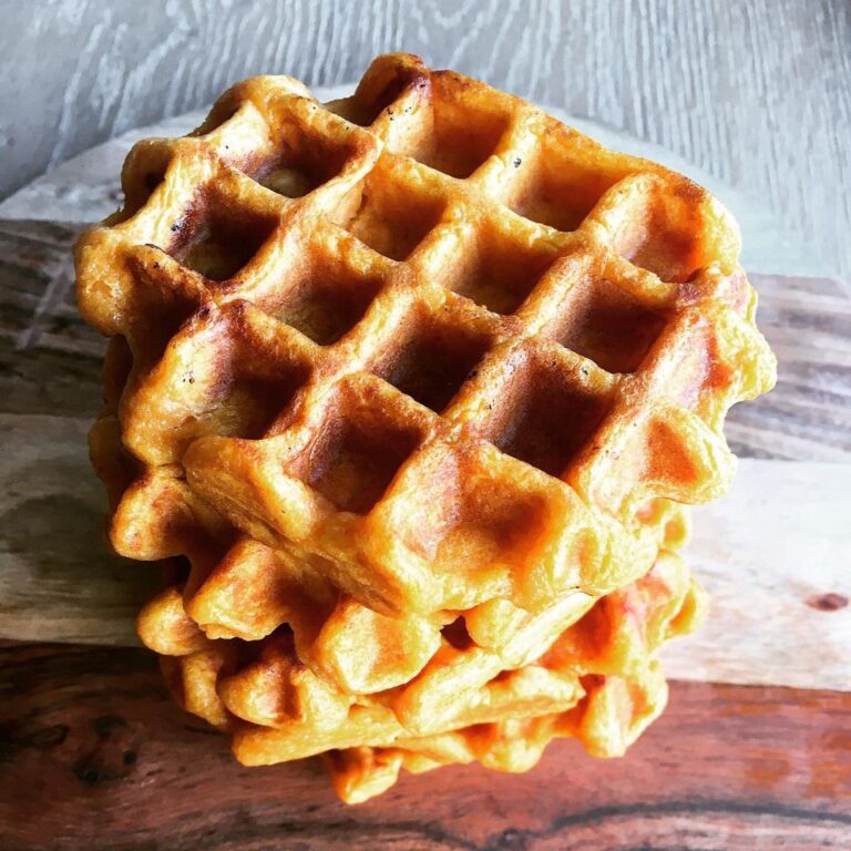 Gaufres à la patate douce Gaufres à la patate douce
