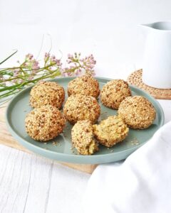 Crousti-falafels au sésame