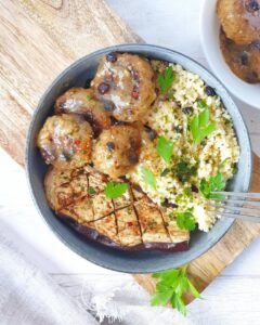 Boulettes de tofu épicées