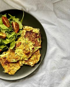 Galettes de courgette sympa