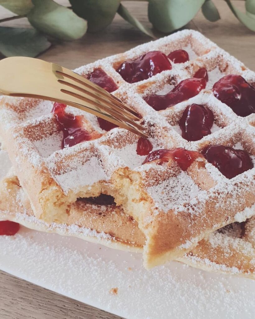 Gaufres gourmandes maison