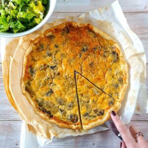 Tarte aux champignons facile