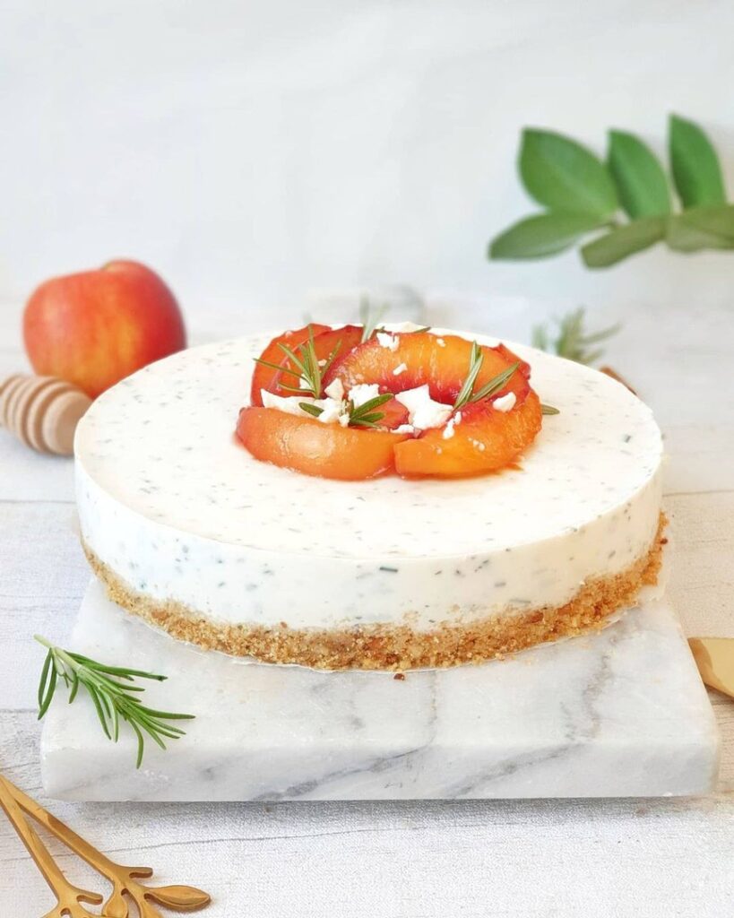 Salty cheesecake