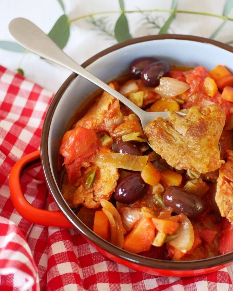 Médaillons de veau aux olives