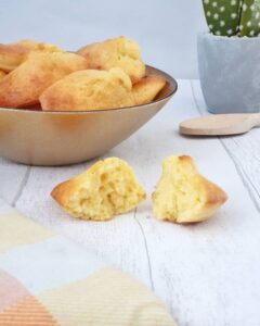 Madeleines à la fleur d&rsquo;oranger
